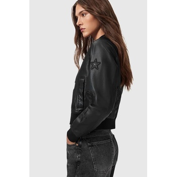 AllSaints Кожено яке бомбър AllSaints (W090LD)