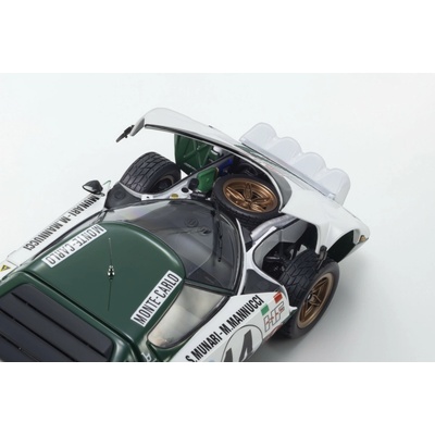 Kyosho Lancia Stratos HF S.Munari Winner Monte Carlo 1975 Nr.14 1:18