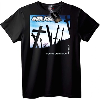 NOONEBRAND Тениска Overkill: От подземието - M, White