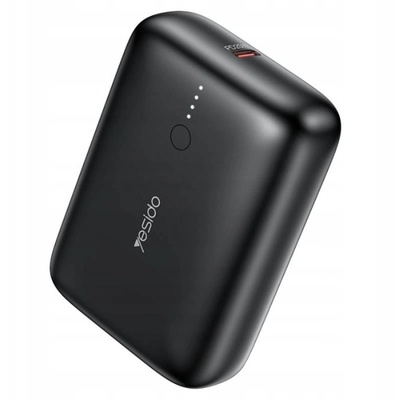 RIVACASE Power Bank 10000 mAh 22, 5 W USB-A/USB-C черен