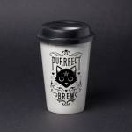 Alchemy gothic пътна чаша ALCHEMY GOTHIC - Purrfect Brew - TMUG7