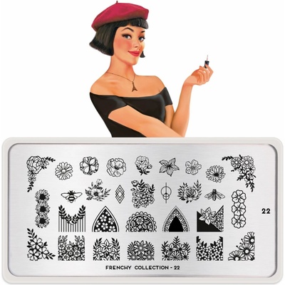 Image destička MoYou Frenchy 22