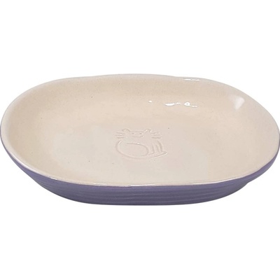 Nobby keramická miska pro kočky Jada fialová 16x12 cm 100 ml