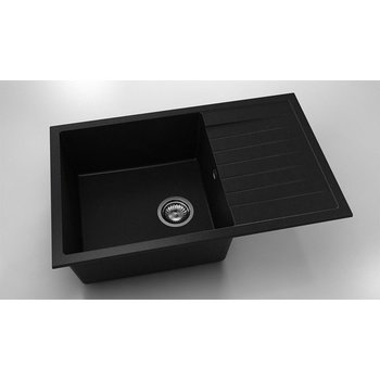 Image 1 of FAT Мивка Vanguard 228, Fat Granite, 1008 Черен металик, с включен сифон