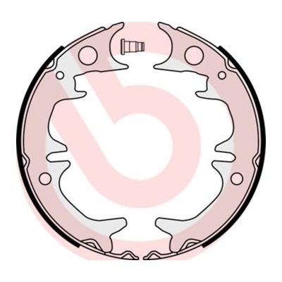 Sada brzd. čeľustí parkov. brzdy BREMBO S 83 543