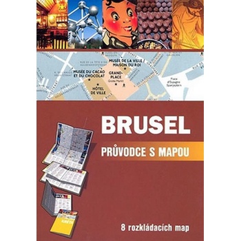 Brusel Průvodce s mapou