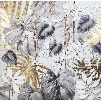 OBRAZ 345 100X100 CM SIVÝ
