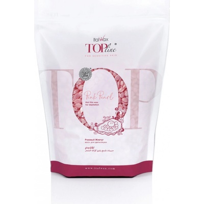 Italwax depilační vosk samostržný granule FilmWax Top Formula Pink pearl 750 g