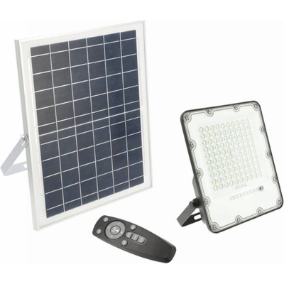 GTV LD-BRAVOS100W-64 Соларен прожектор BRAVOS, 100W, 1000lm, 6400K, IP65, 120° (LD-BRAVOS100W-64)