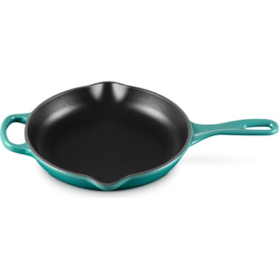 Le Creuset 20182230990422 Pánev na smažení a servírování Signature 23 cm, bleu riviera