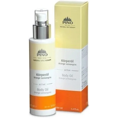PINO Ароматно масло за тяло, Портокал и лимонена трева, 100 мл