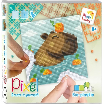Pixelhobby Мозайка с пиксели Classic, Pixelhobby, 48x48 пиксела - Капибара (44046-Capybara)