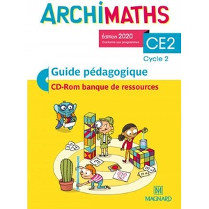 Archimaths CE2 - Banque de ressources du fichier sur CD-Rom avec guide pédagogique papier (ISBN: 9782210506473)