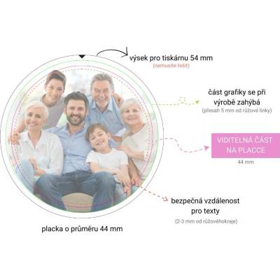 cistytriko Placka s magnetem, 65 mm