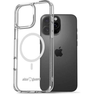 AlzaGuard Crystal Clear TPU Case Compatible with Magsafe pro iPhone 16 Pro Max AGD-PCMT33Z – Zboží Mobilmania