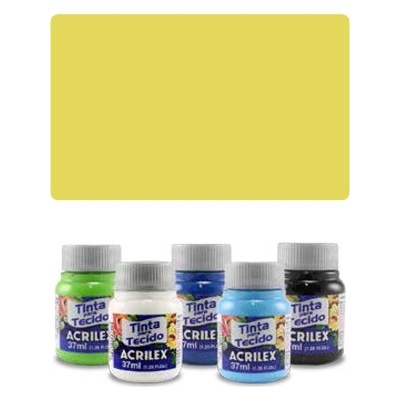 ACR Farba na textil 37 ml lemon yellow