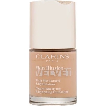 Clarins Skin Illusion Velvet tekutý make-up s matným finišom s vyživujúcim účinkom 108W 30 ml