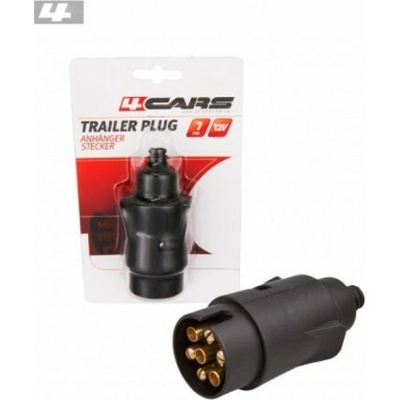 Zástrčka na přívěsný vozík 7 PIN 4cars