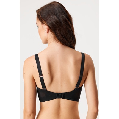 Gossard Сутиен Gossard Retrolution Double Push-Up Plunge 85/F черен