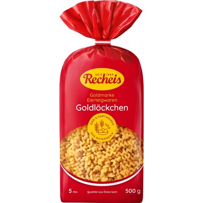 Recheis Goldmarke těstoviny Cellentani 0,5 kg
