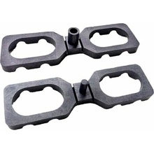 Plastico Distanční podložky pod terasová prkna 4/7 mm PREMIUM Šířka spáry: 4,0 mm, Balení: 100 ks