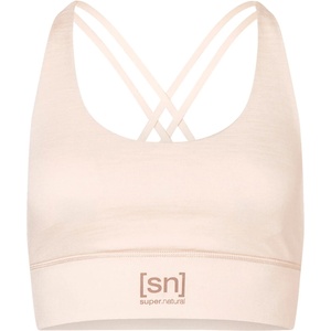 super. natural Дамски спортен сутиен super. natural Women's All Day Super Top Sports bra - Tapioca - размер XS (114-3790-0511)