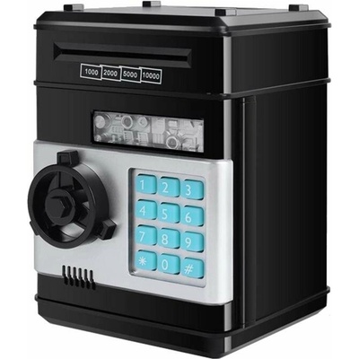 POKLADNIČKA TREZOR BANKOMAT NA PŘÍSTUPOVÝ KÓD BANKOVKY – Zboží Dáma