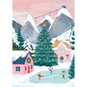 Image 1 of Pieces & Peace - Puzzle Christmas Village - 500 piese