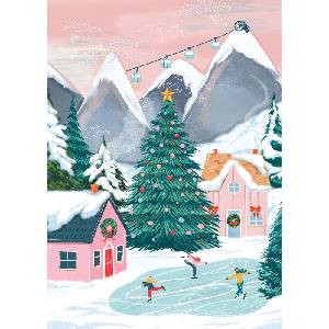Pieces & Peace - Puzzle Christmas Village - 500 piese