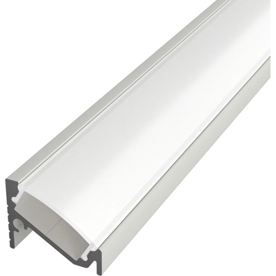 LEDprodukt LED lišta rohová C6 30/60° biela Dĺžka: 1m, Typ krytky: Mliečna krytka zaklapávacia (difúzor)