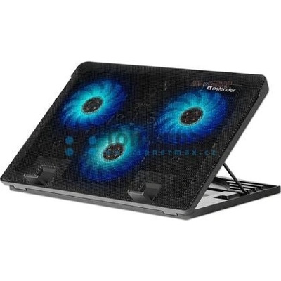 Chladicí podložka pod notebook Defender NS-501 17" - 3 ventilátory, 5 poloh – Zbozi.Blesk.cz