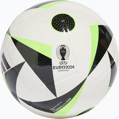 Adidas Fussballiebe Club футбол бяло/черно/соларно зелено размер 5