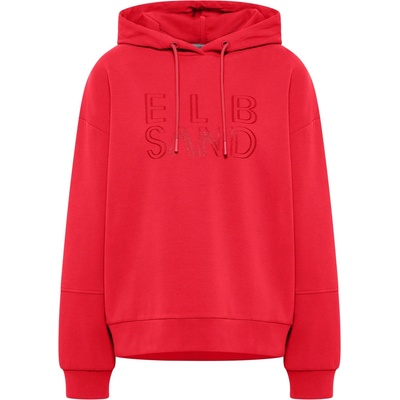 ELBSAND Дамски суичър ELBSAND Women's Tonje Hoodie - Barberry - размер XS (117-3706-0111)