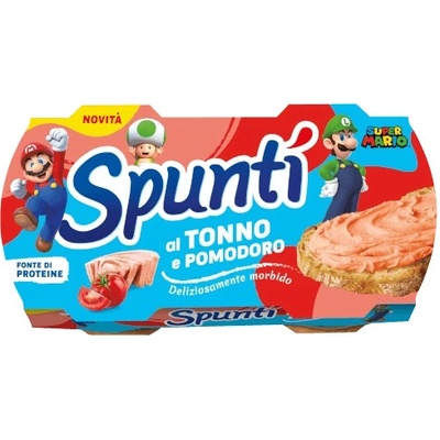 Spunti Spuntì tuňáková pomazánka s rajčaty al tonno e pomodoro 2 x 84 g