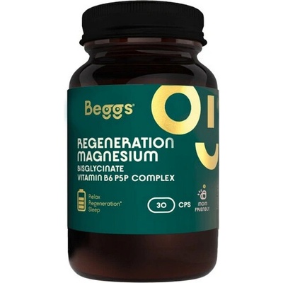 Beggs Magnesium bisglycinate 380 mg + P5P COMPLEX 1,4 mg 30 kapsúl