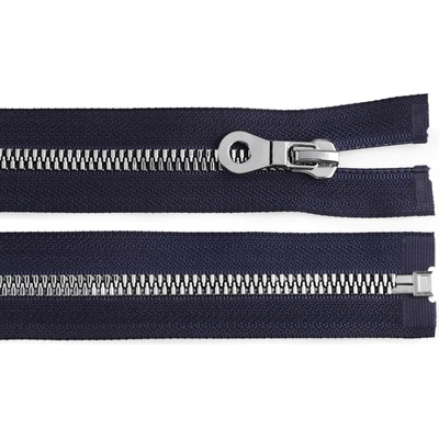 Stoklasa Kostěný zip, imitace kovu No 8 délka 60 cm bundový Balení: 1 ks, Varianta: 330 modrá tmavá 330 modrá tmavá