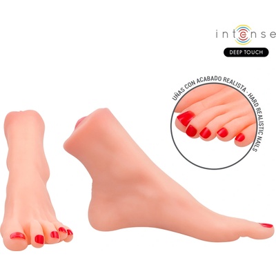 Intense Deep Touch Gabbie Two-Piece Foot-Shaped Masturbator