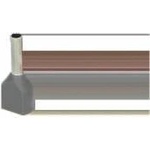 ORNO GROUP Double insulated sleeve, maximum section 2.5mm? , length of copper sleeve 10mm, Blister 25 pcs