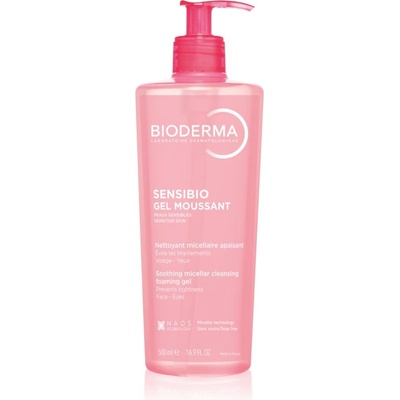 BIODERMA Sensibio Gel Moussant нежен успокояващ и почистващ гел 500ml