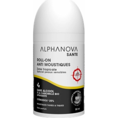 Alphanova Repelent proti hmyzu pro tropickou zónu roll-on 50 ml