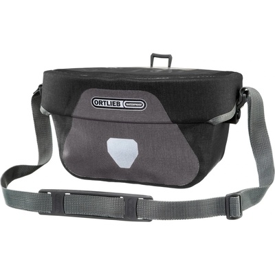 Ortlieb Чанта за кормило Ortlieb Ultimate Plus Handlebar bag - Granite / Black - размер 6, 5 l (510-4754-0212)