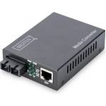 DIGITUS DN-82020-1 мрежов медиен конвертор 100 Мбит/с 1310 nm Мулти режим Черен (DN-82020-1)