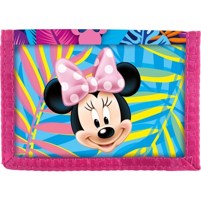 Derform Портмоне Derform Minnie Mouse - Spring Palms, с велкро лента (66834)