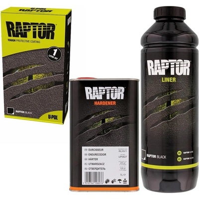 U -POL RAPTOR KIT 950ml ČIERNY