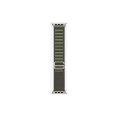 Apple Watch 49mm Band: Green Alpine Loop - Small (mqe23zm/a)