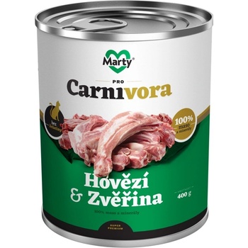 Marty ProCarnivora hovězí zvěř 400 g