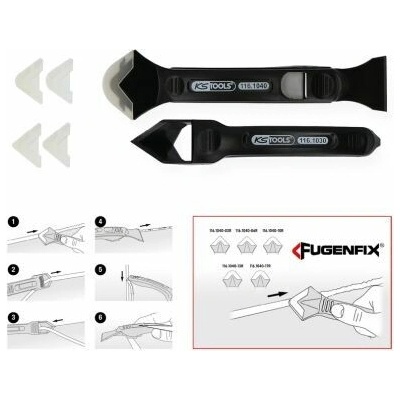 Súprava škrabákov KS TOOLS 116.1050