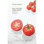 Nature republic Real Nature Tomato Sheet Mask - Хранителна маска за лице с домат 1бр/23мл