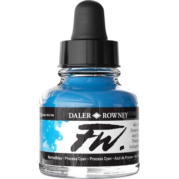 Daler Rowney FW Akrylový tuš Process Cyan 29,5 ml 1 ks