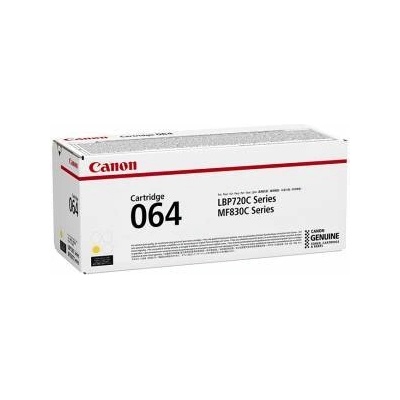 Canon Оригинална Тонер Касета Canon CRG-064, До 5 000 страници, Yellow, 4931C001AA